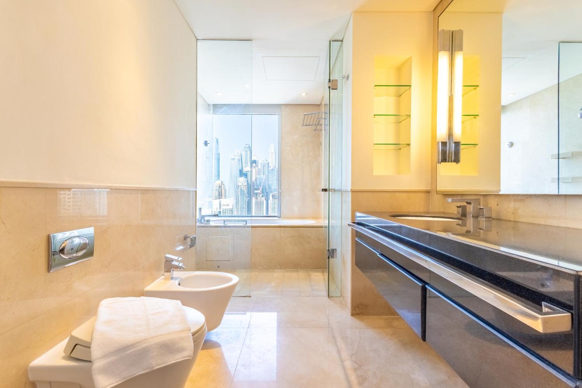 Superhost - Studios At Jw Marriott - The Address Dubai Marina Buitenkant foto