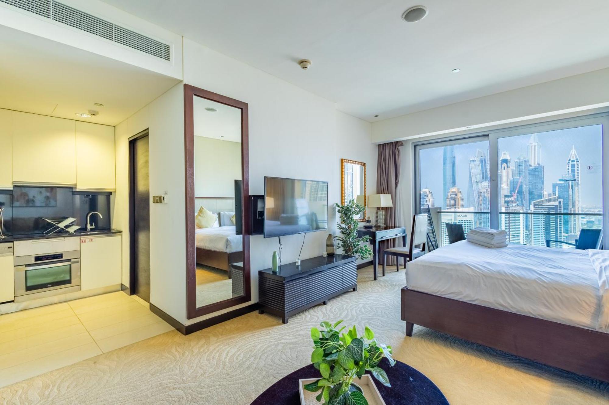 Superhost - Studios At Jw Marriott - The Address Dubai Marina Buitenkant foto